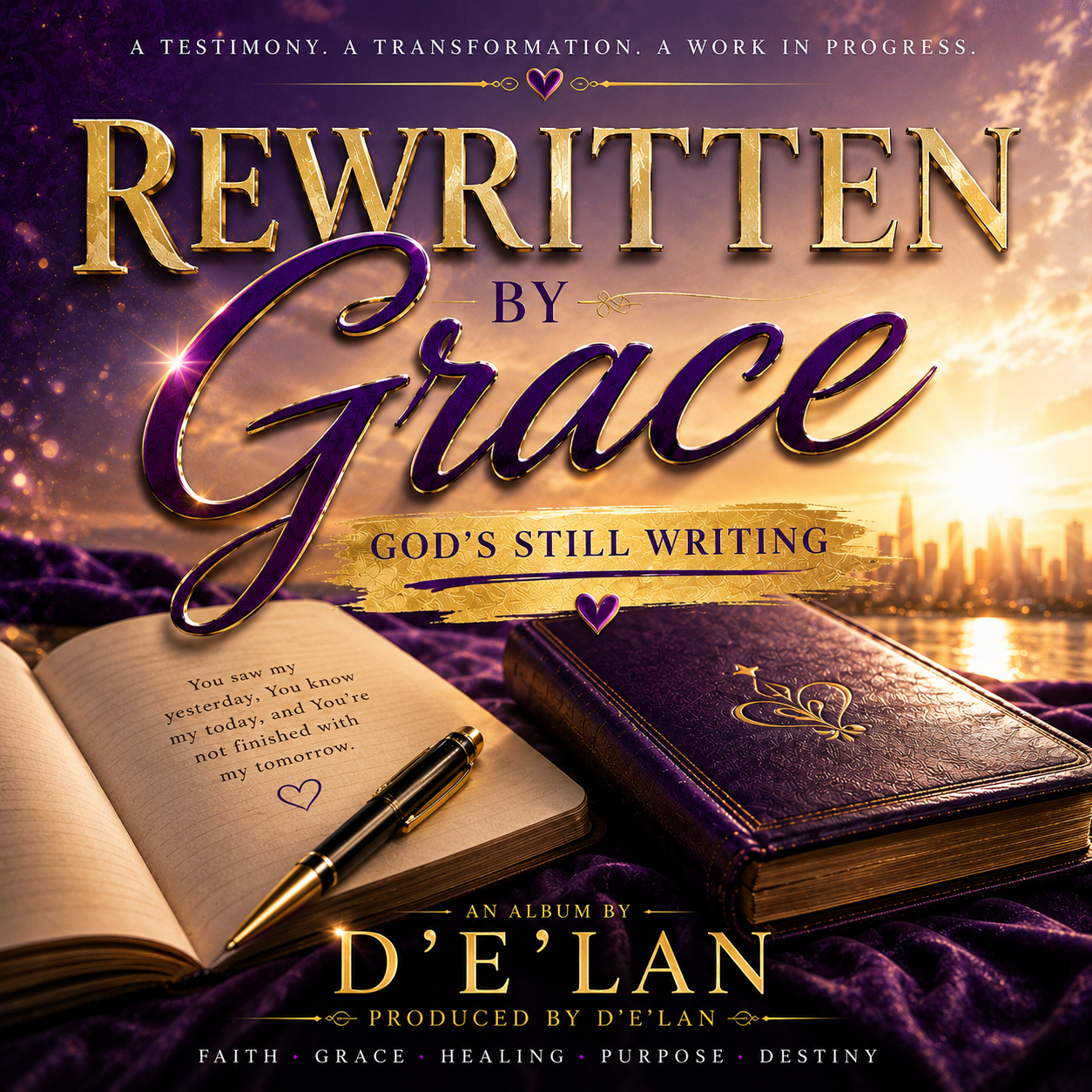 Rewritten by Grace album cover art